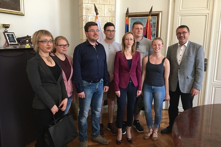 Немачка делегација у посети Граду Вршцу