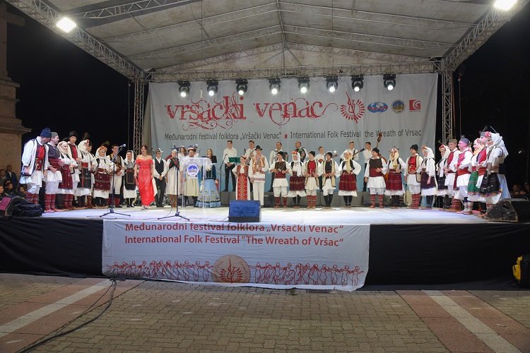 Otvaranje 21-og Međunarodnog festivala Vršački Venac